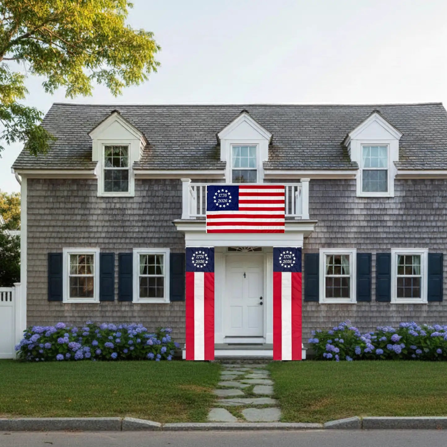 3 PACK: 250 Patriotic Decor Kit (3pcs Pack) USA TOP FLAGS, INC