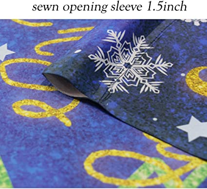 Pack of 2 Merry Christmas Tree Garden Flag - Double Sided 12.5 X 18 Inch Snowflake Yard Flags - Winter Outdoor Primitive Vintage Banner