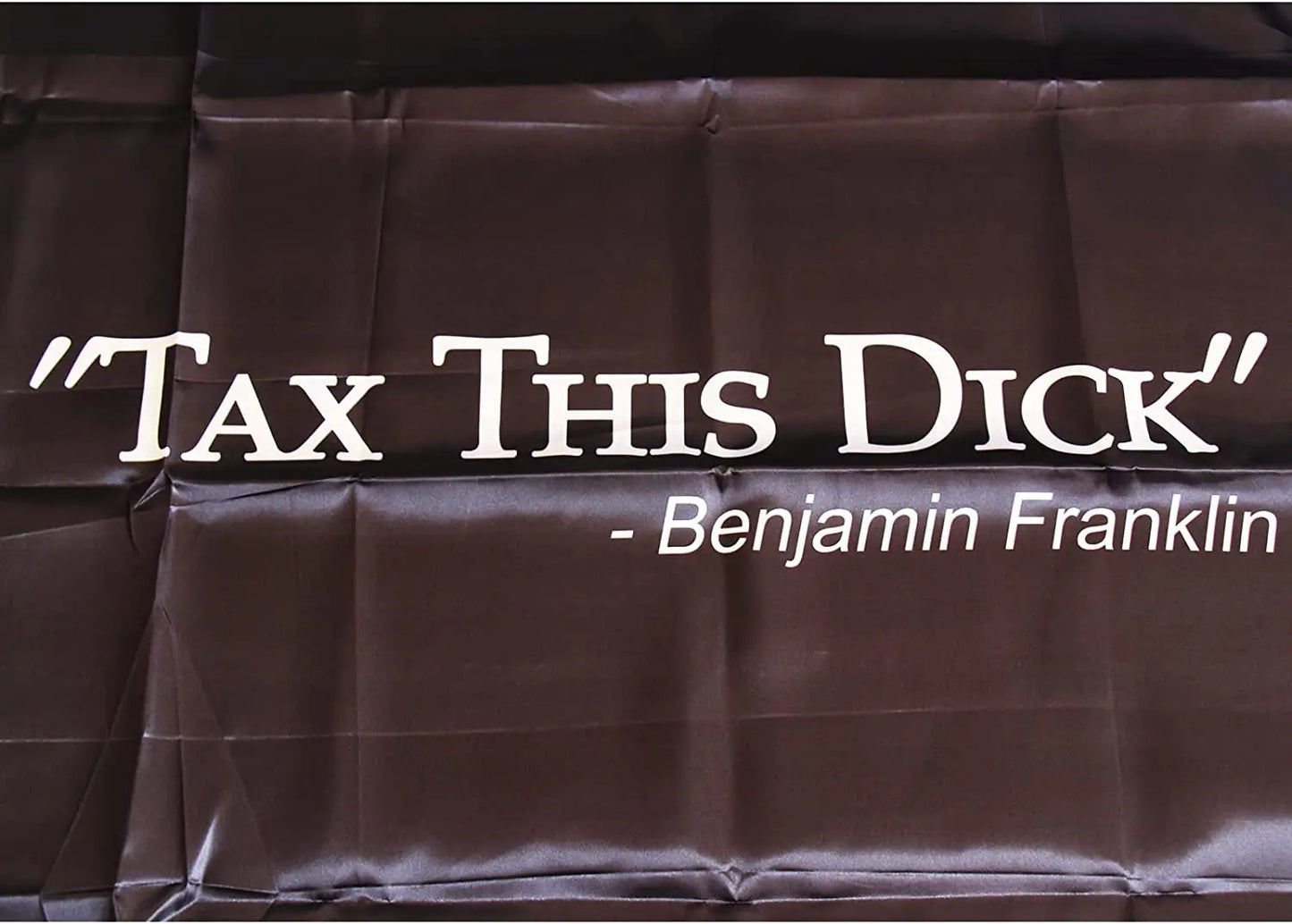 SYII Tax This Dick Benjamin Franklin Flag 3x5 FT, Funny College Dorm Flags with 4 Brass Grommets Outdoor&Indoor Decor Banner USA TOP FLAGS,INC