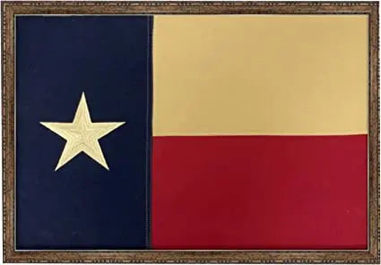 Texas Flag Cotton 3x5 Outdoor TX State Flags Heavy Duty Made in USA Embroidered Stars Vintage Banner USA TOP FLAGS,INC