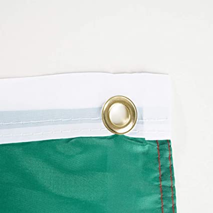 Pack of 2 Mexican Mexico Flags 3x5 Feet Vivid Colors Mexican MX Flags Banner with Brass Grommets