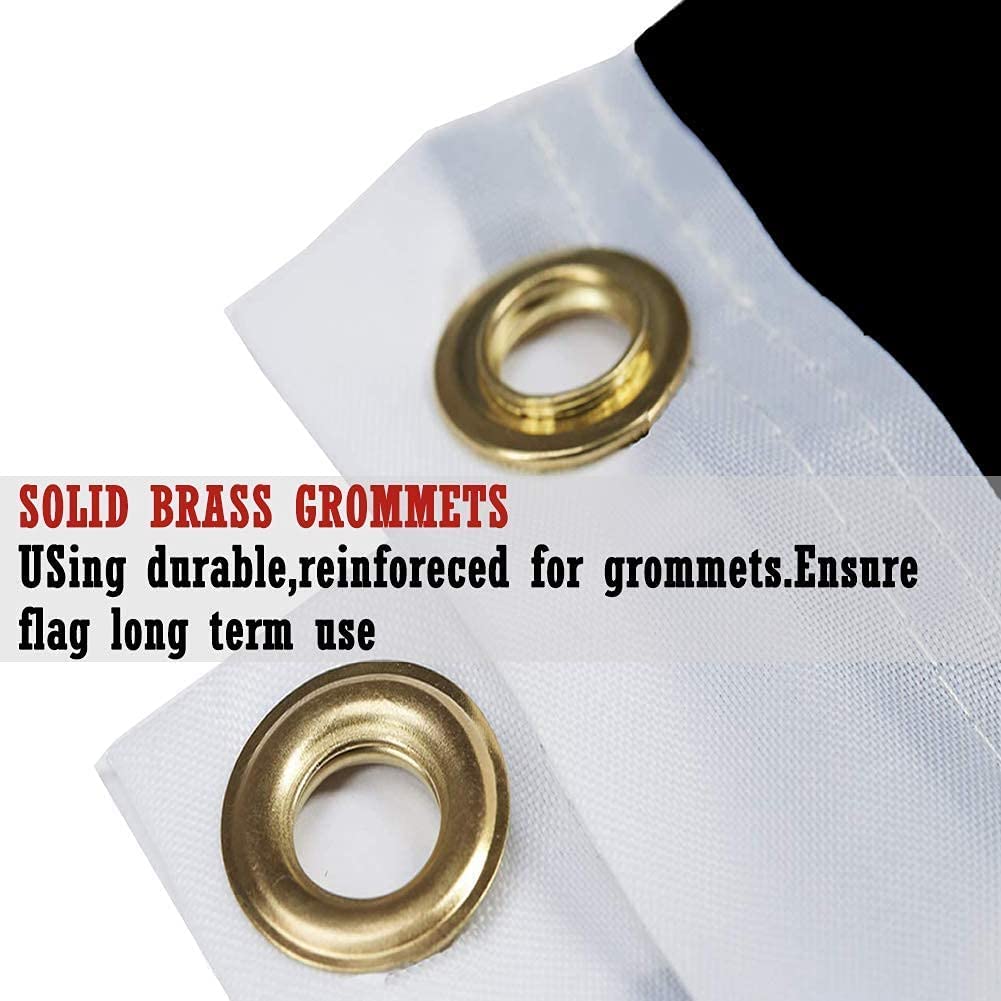 Pack of 2 Pow Mia Flag 3x5 Outdoor Eagle - All Gave Some Some Gave All Flags for Prisoner of War Military Army Korean War Veteran