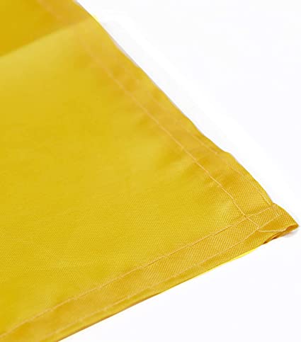 Pack of 10 Don't Tread On Me Flag Gadsden - Patriotic Flags 3x5 Outdoor Banner with 2 Brass Grommets (yellow)