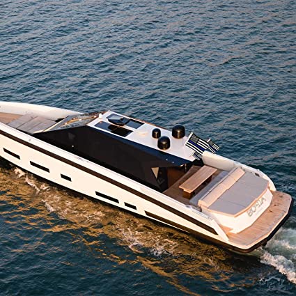 Thin Blue Line Flags 16x24 Inches Outdoor Made in USA - Embroidered Stars Police Boat Flag, Heavy Duty Back The Blue Flag Stripe Blue Line Lives Matter Flags Banner with 2 Brass Grommets