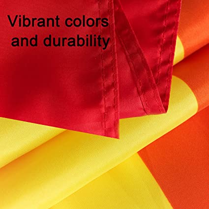 Pack of 2 Pride Flag 3x5 Ft ,2022 New Lgbtq Flag With Purple Ring, Rainbow Intersex Inclusive Progress Flag,Long Lasting, Fade Resistant, Brass Grommets, Double Stitched Flags.
