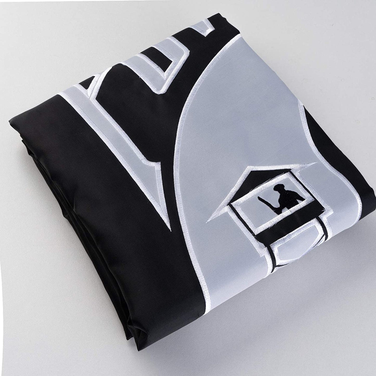 Pow Mia Flag 3x5 Outdoor Double Sided Pow/mia Flags Embroidered Heavy Duty You are Not Forgotten War Powmia Flag with Brass Grommets for Outside
