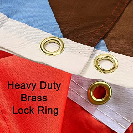 Pack of 2 Pride Flag 3x5 Ft ,2022 New Lgbtq Flag With Purple Ring, Rainbow Intersex Inclusive Progress Flag,Long Lasting, Fade Resistant, Brass Grommets, Double Stitched Flags.