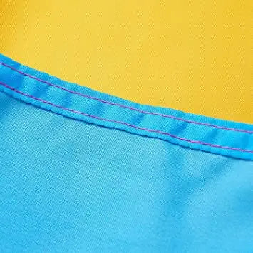 Ukrainian Flag 3x5 Outdoor - Ukraine Flags National Polyester Double Stitched Vivid Color with 2 Brass Grommets (Dont Tread on Ukraine Double Side) USA TOP FLAGS,INC