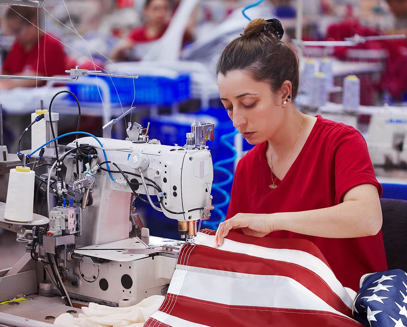American Flag 4x6 Embroidered Stars USA Flags