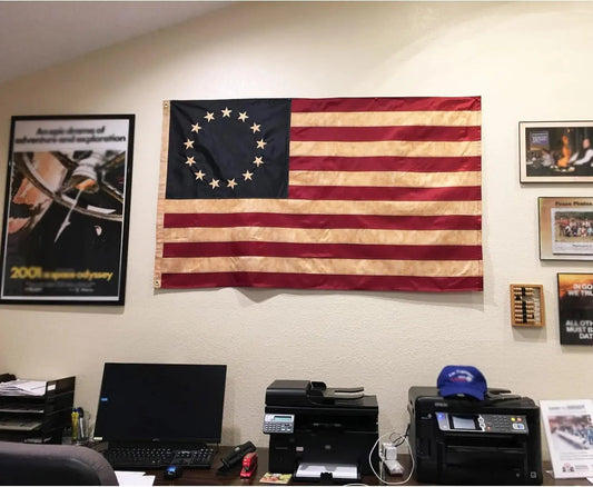 Original Betsy Ross Flag: History, Symbolism & Design Explained USA TOPFLAGS,INC