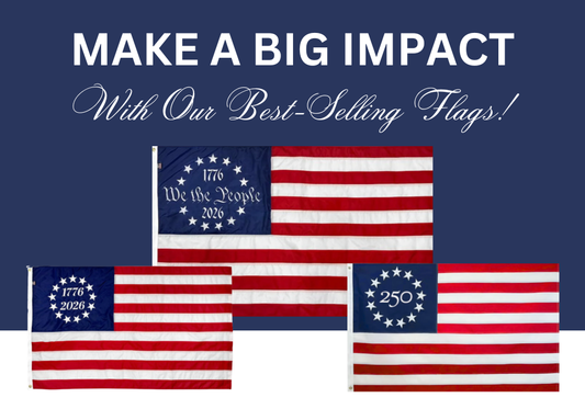 America’s 250th anniversary, You Love Your Country! America USA TOPFLAGS,INC