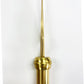 Gold Square Copper Spear for Indoor Flag Pole Topper or Parade Flagpole Finial Topper, for 1-inch Diameter Flagpoles