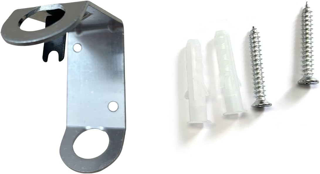 Topflags Flag Pole Holder for Outside House Small Flag Holder Pole Bracket 6 Packs for Indoor Wall Classroom School L Shaped for 1/2 inch Diameter Poles