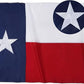 TOPFLAGS Texas Flag 8x12 Heavy Duty Outdoor TX State Flags - Embroidered Star Sewn Stripes for Outside with 4 Brass Grommets USA TOP FLAGS, INC
