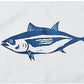 TOPFLAGS Tuna Boat Flag 12x18 Inch Double Sided Vivid Color Fishing Flag - Heavy Duty Fisherman's Catch Flags for Boating | 4 Row Stitched and 2 Brass Grommets USA TOP FLAGS, INC