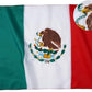 TOPFLAGS Mexican Flag 6x10 Embroidered Mexico Flags Bandera de Large MX Heavy Duty Sewn Stripes with 2 Brass Grommets USA TOP FLAGS, INC