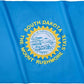 TOPFLAGS South Dakota Flag 4x6 Outdoor SD State Flags Embroidered Flag Heavy Duty Sewn Stripes with 2 Brass Grommets USA TOP FLAGS, INC