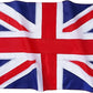 TOPFLAGS British Flag 5x8FT Union Jack UK United Kingdom Flag Embroidered Sewn Stripes Heavy Duty Outside Flags with 2 Thick Brass Grommets USA TOP FLAGS, INC