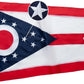 TOPFLAGS Ohio Flag 3x5 Outdoor OH State Flags Embroidered Flag Heavy Duty Sewn Stripes with 2 Brass Grommets USA TOP FLAGS, INC