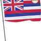 TOPFLAGS Hawaii Flag 3x5 Double Side Hawaiian 3Ply HI State Flags Heavy Duty Outdoor 4 Rows Stitched Edge with 2 Brass Grommets USA TOP FLAGS, INC
