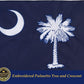 TOPFLAGS South Carolina Flag 3x5 Outdoor SC State Flags Embroidered Palmetto Tree & Crescent Flag Heavy Duty Sewn Stripes with 2 Brass Grommets USA TOP FLAGS, INC