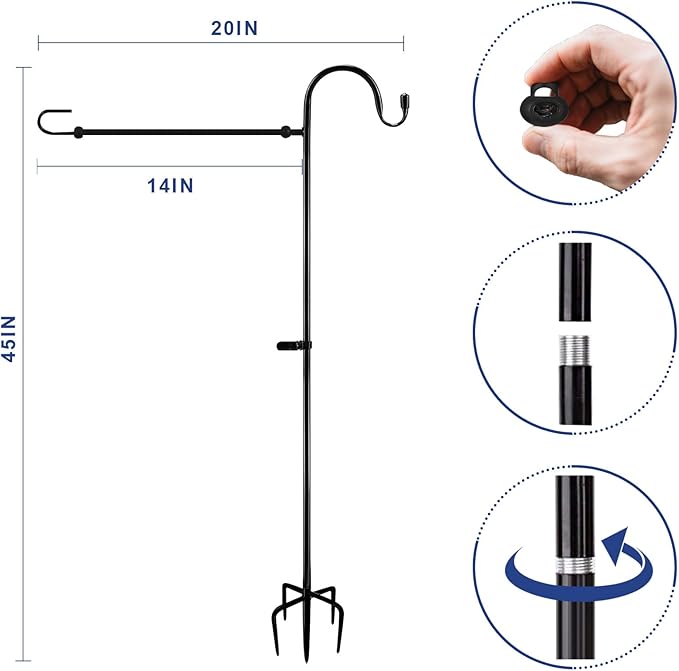 TOPFLAGS Garden Flag Stand with American Flag Garden Flag Metal Yard Flag Holder Pole Stake Small Flag Stands for Garden Flags 12 x 18 USA TOP FLAGS, INC