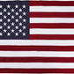 TOPFLAGS American Flag Cotton US Flags 5x9.5 Ft Embroidered Stars Sewn Stripes Heavy Duty USA Flag Indoor with Brass Grommets USA TOP FLAGS, INC