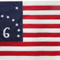 Bennington 76 Betsy Ross Flag 3x5 Ft Embroidered, Heavy Duty 1776 American Flag Outdoor, Double Sided USA 13 Star Colonies Flags with 2 Brass Grommets