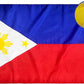 TOPFLAGS Philippines Flag 3x5 Foot Filipino Philippine National Flags Embroidered Stars Heavy Duty Outdoor Sewn Stripes with 2 Brass Grommets USA TOP FLAGS, INC