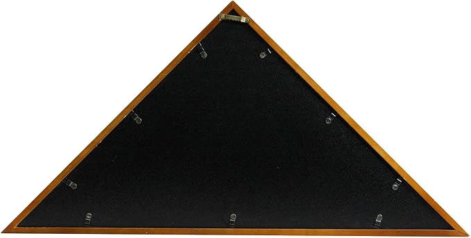 TOPFLAGS Case for Burial Flag with American Flags Cotton US 5x9.5 Ft Embroidered Stars Display Heavy Duty USA Banner Indoor with Brass Grommets USA TOP FLAGS, INC