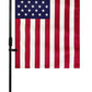 TOPFLAGS Garden Flag Stand with American Flag Garden Flag Heavy Duty Metal Yard Flag Holder Pole Stake Small Flag Stands for Garden Flags 12 x 18 with Clips and Stopper USA TOP FLAGS, INC