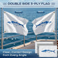 TOPFLAGS Mackerel Boat Flag 12x18 Inch Double Sided Heavy Duty Fishing Flag - Vivid Color Fisherman's Catch Flags for Boating | 4 Row Stitched and 2 Brass Grommets USA TOP FLAGS, INC