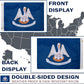 TOPFLAGS Louisiana Flag 12x18 Inch Double Sided 3 Ply, Heavy Duty Nylon Small Louisiana State Flag with Brass Grommets, Fade Proof Outdoor Marine Boat Flags (LA) USA TOP FLAGS, INC