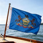 TOPFLAGS Pennsylvania State Flag 12x18 Inch, Double Sided 3-Ply Heavy Duty Polyester - Small Pennsylvania State Boat Flag, Fade Proof Outdoor Marine Flags with 2 Brass Grommets (PA) USA TOP FLAGS, INC