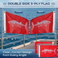 TOPFLAGS Red Wahoo Fish Flag 12x18 Inch Double Sided Heavy Duty Boat Fishing Flag - Vivid Color Fisherman's Catch Flags for Boating | 4 Row Stitched and 2 Brass Grommets USA TOP FLAGS, INC