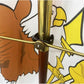 Indoor Flagpole Spreader (Gold) 4 PCS, Arm Length 18 Inches, The Flag Spreader Will fit Poles 1 1/8" - 1 3/8" in Diameter