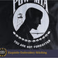 Pow Mia Flag Embroidered 4x6 Outdoor - Heavy Duty Double Sided You are Not Forgotten War Flags 300D Nylon Military Made in USA Pow Flags for Outside (4x6ft)