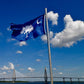 TOPFLAGS South Carolina Flag 3x5 Outdoor SC State Flags Embroidered Palmetto Tree & Crescent Flag Heavy Duty Sewn Stripes with 2 Brass Grommets USA TOP FLAGS, INC