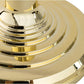 Base Stand for Flag Indoor,Gold Interior Flag Holder Stands, Flag Pole Base for 1.3 Inch,1.1 and 0.9 Inch Diameter Flag Pole