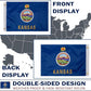TOPFLAGS  Kansas Flag 12x18 Inch Double Sided 3 Ply, Heavy Duty Nylon Small Kansas State Flag with Brass Grommets, Fade Proof Outdoor Marine Boat Flags (KS) USA TOP FLAGS, INC