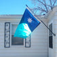 TOPFLAGS New Minnesota Flag 4x6 Outdoor New MN State Flags Embroidered Flag Heavy Duty Sewn Stripes with 2 Brass Grommets USA TOP FLAGS, INC