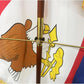 Indoor Flagpole Spreader (Gold) 4 PCS, Arm Length 18 Inches, The Flag Spreader Will fit Poles 1 1/8" - 1 3/8" in Diameter