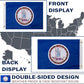 TOPFLAGS Virginia Flag 12x18 Inch, Double Sided 3-Ply Heavy Duty Polyester - Small Virginia State Boat Flag, Fade Proof Outdoor Marine Flags with 2 Brass Grommets (VA) USA TOP FLAGS, INC