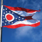 TOPFLAGS Ohio Flag 3x5 Outdoor OH State Flags Embroidered Flag Heavy Duty Sewn Stripes with 2 Brass Grommets USA TOP FLAGS, INC