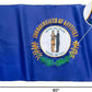 TOPFLAGS Kentucky Flag 4x6 Outdoor KY State Flags Embroidered Flag Double Side Heavy Duty Sewn Stripes with 2 Brass Grommets USA TOP FLAGS, INC