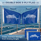 TOPFLAGS Tarpon Boat Flag 12x18 Inch, Double Sided Fishing Flag Outdoor Heavy Duty Fisherman's Catch Flags for Boating | 4 Row Stitched and 2 Brass Grommets USA TOP FLAGS, INC
