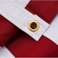 TOPFLAGS American Flag Cotton US Flags 5x9.5 Ft Embroidered Stars Sewn Stripes Heavy Duty USA Flag Indoor with Brass Grommets USA TOP FLAGS, INC