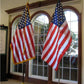 TOPFLAGS American Flag US Flags with Fringe 4x6 Ft Heavy Duty USA Flag Tassel Indoor Embroidered Stars Sewn Stripes Vibrant Color Banner USA TOP FLAGS, INC