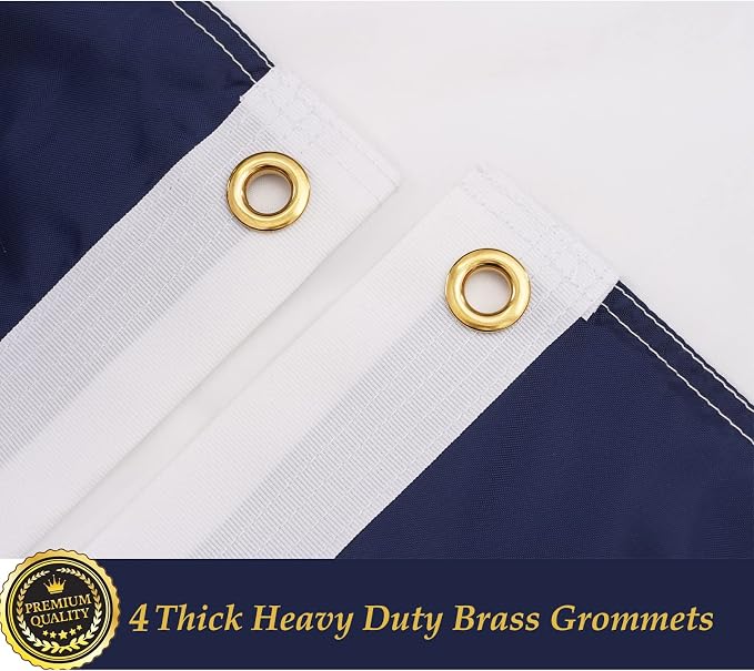 TOPFLAGS Texas Flag 8x12 Heavy Duty Outdoor TX State Flags - Embroidered Star Sewn Stripes for Outside with 4 Brass Grommets USA TOP FLAGS, INC