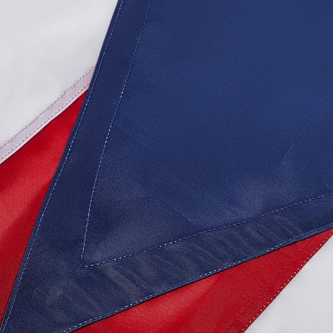 TOPFLAGS Puerto Rico Flag 3x5 Feet Nylon Puerto Rico Nautical Flags Embroidered Stars and Sewn Stripes Fade Resistant Banner Indoor Outdoor USA TOP FLAGS, INC